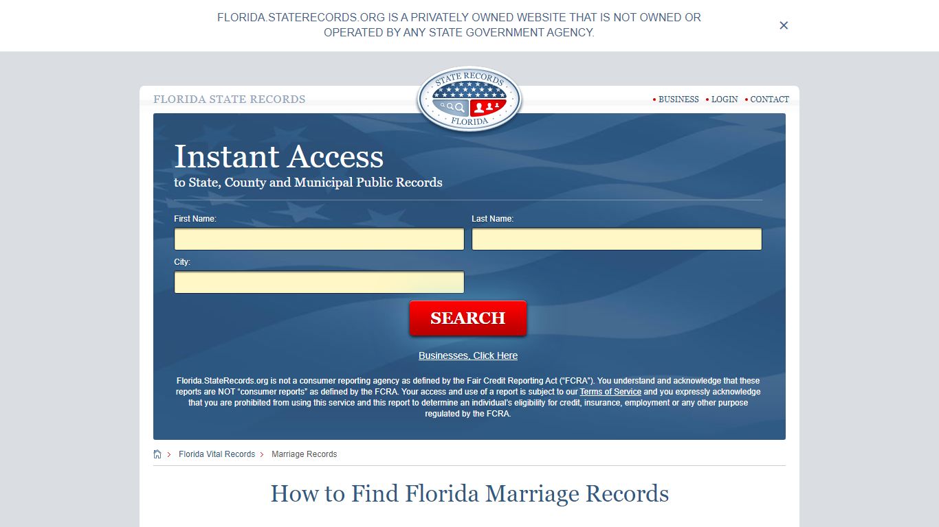 How to Find Florida Marriage Records